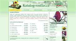 Desktop Screenshot of katalog-rostlin.cz